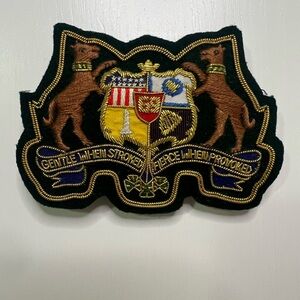 69th Regiment Bullion Magnetic Blazer Crest